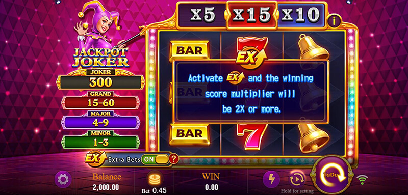 JILI Jackpot Joker Slot - Extra Bet