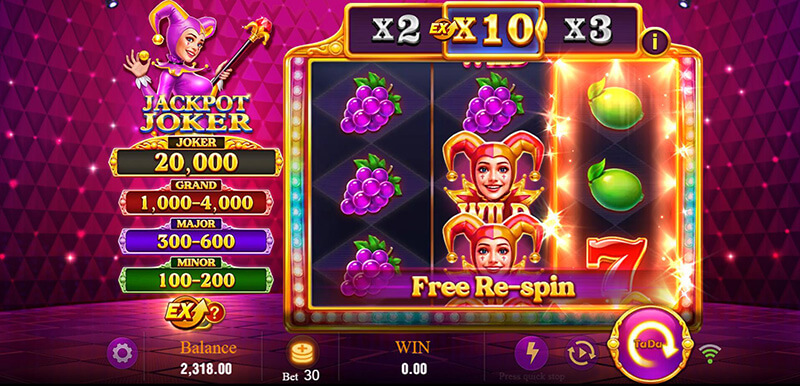 JILI Jackpot Joker Slot - Free Respin Situation One