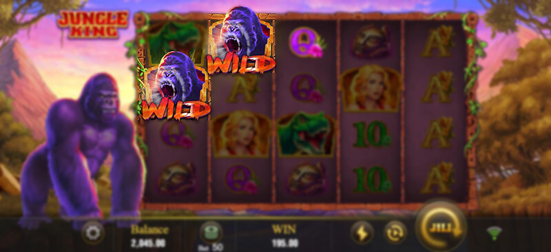 JILI Jungle King Slot - Wild Symbols