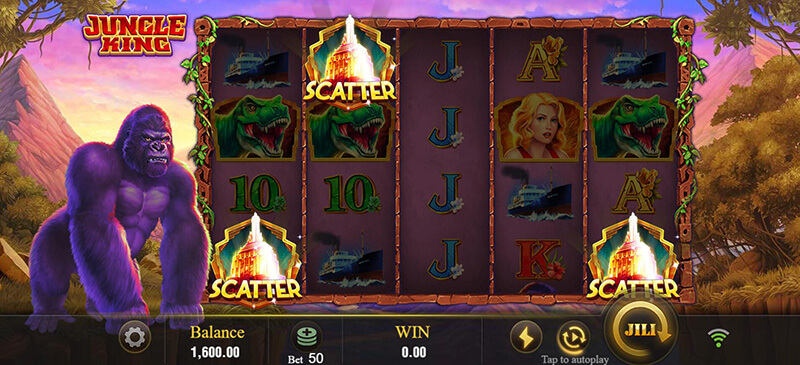 JILI Jungle King Slot - Scatter Symbols