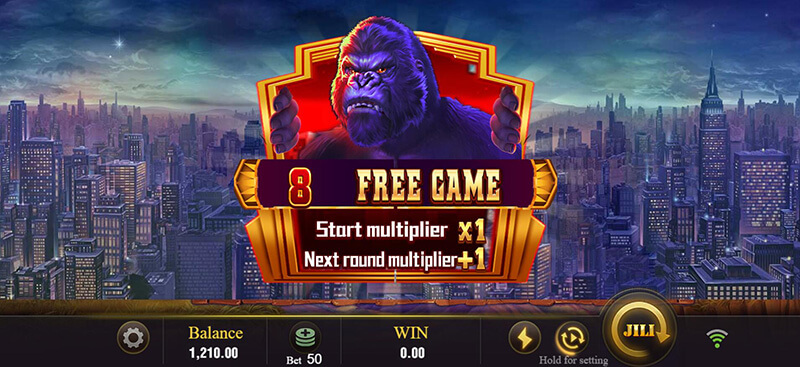 JILI Jungle King Slot - Trigger Free Spins Bonus