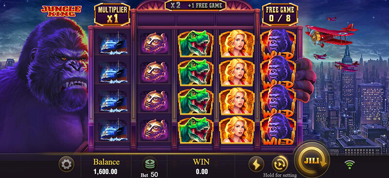 JILI Jungle King Slot - Free Spins Bonus