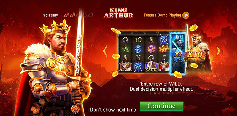 JILI King Arthur Slot Game