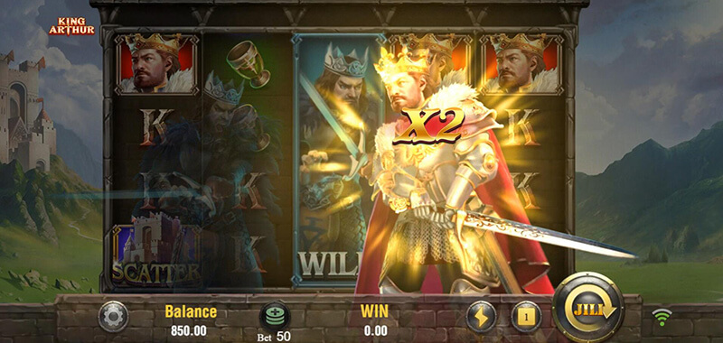 JILI King Arthur Slot - King Arthur Duel With Mordred