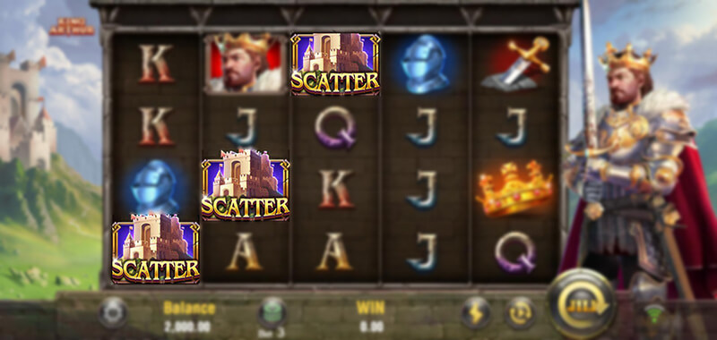 JILI King Arthur Slot - Scatter Symbol