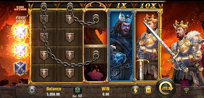 JILI King Arthur Slot - Free Respins Resettled