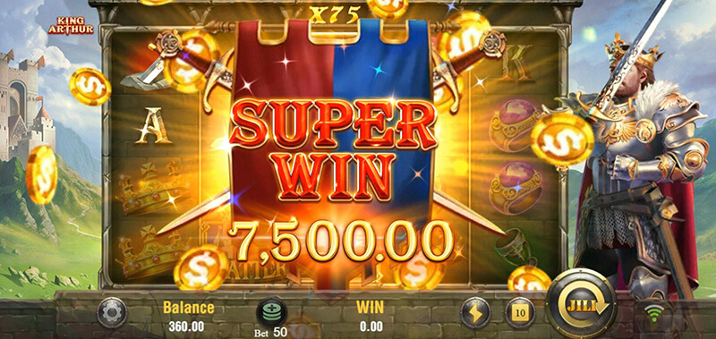 JILI King Arthur Slot - Super Win