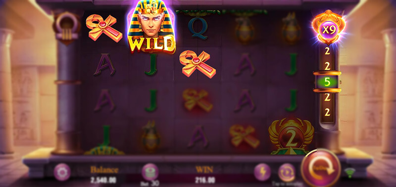 JILI Legacy of Egypt Slot - Activate Nudge Feature