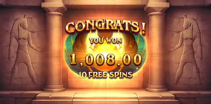 JILI Legacy of Egypt Slot - Free Spins Game Total Win