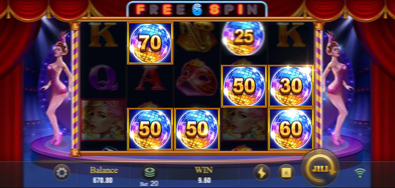 JILI Lucky Ball Slot - double The Disco Ball Scores