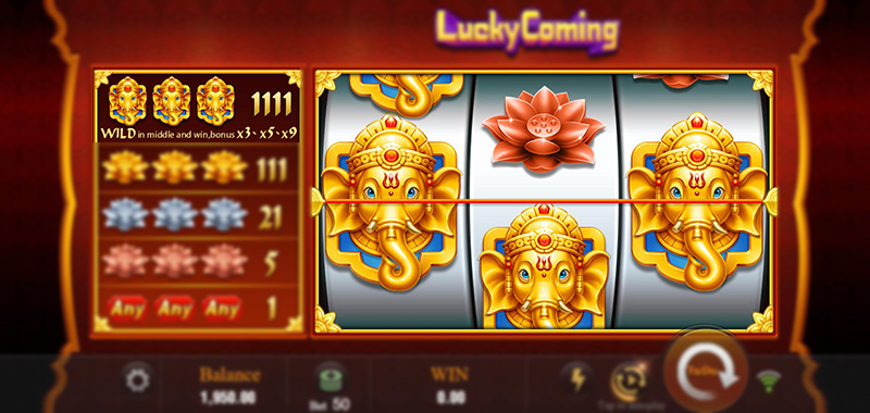 JILI Lucky Coming Slot - Wild Symbol