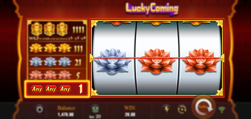 JILI Lucky Coming Slot - Any Symbols Winning Combination 3