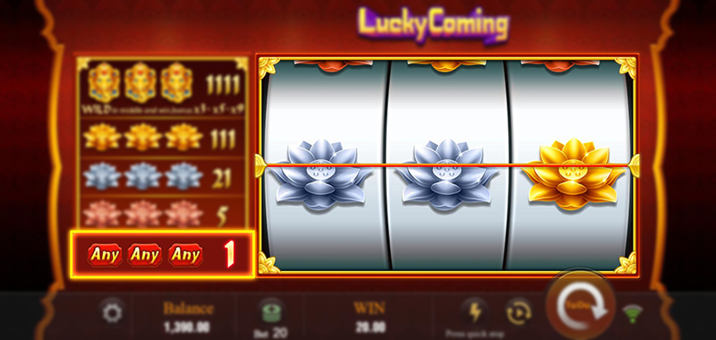 JILI Lucky Coming Slot - Any Symbols Winning Combination 4