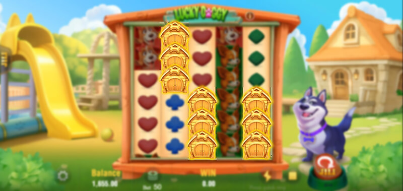 JILI Lucky Doggy Slot - Golden Dog House