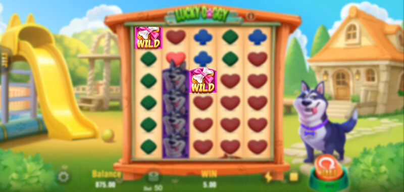 JILI Lucky Doggy Slot - Wild Symbol