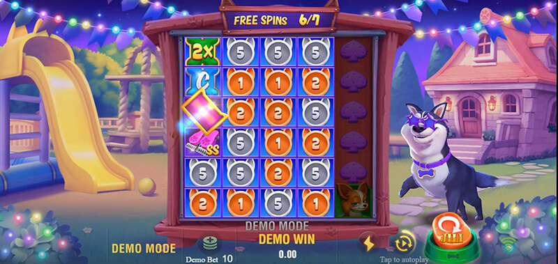 JILI Lucky Doggy Slot - Cutting Symbols