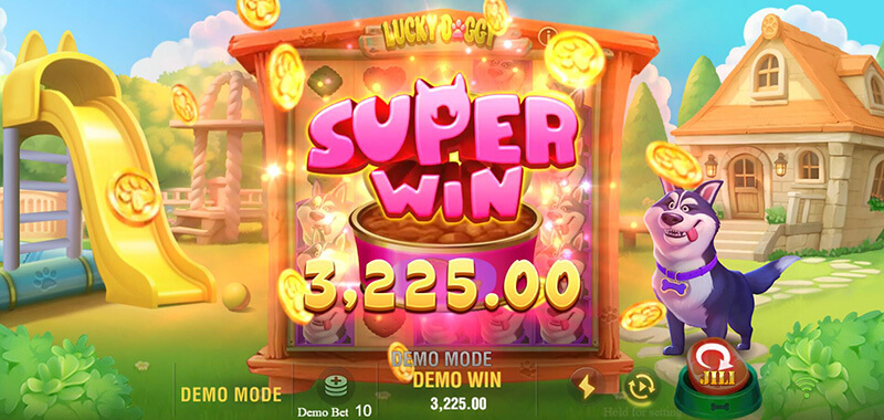 JILI Lucky Doggy Slot - Super Win