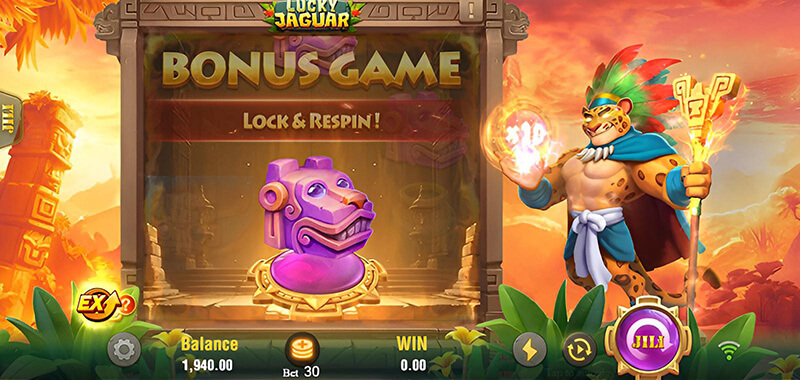 JILI Lucky Jaguar Slot - Selected Symbol Bonus Game