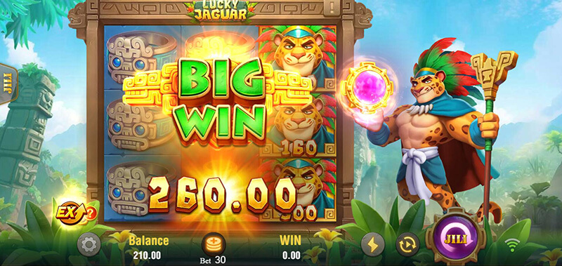 JILI Lucky Jaguar Slot - Big Win