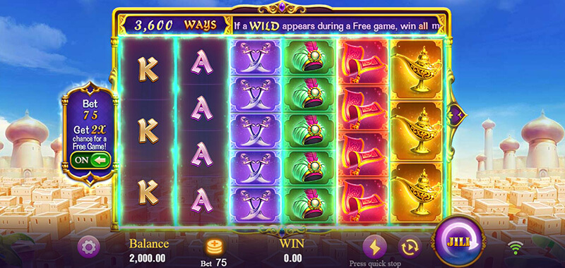 JILI Magic Lamp Slot - Extra Bet