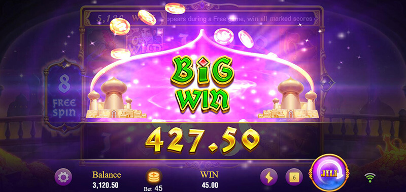 JILI Magic Lamp Slot - Big Win