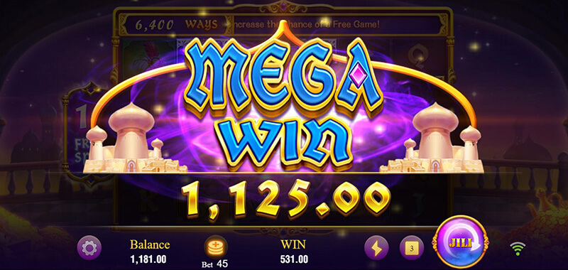 JILI Magic Lamp Slot - Mega Win