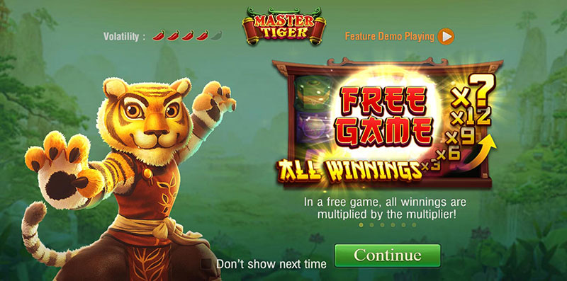 JILI Master Tiger Slot Game