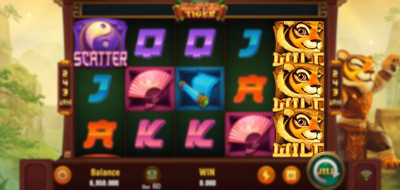 JILI Master Tiger Slot - Wild Symbols