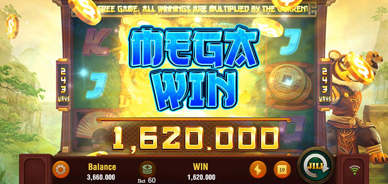 JILI Master Tiger Slot - Mega Win