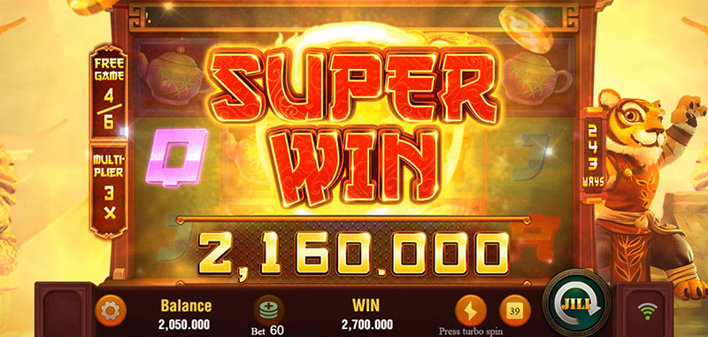 JILI Master Tiger Slot - Super Win