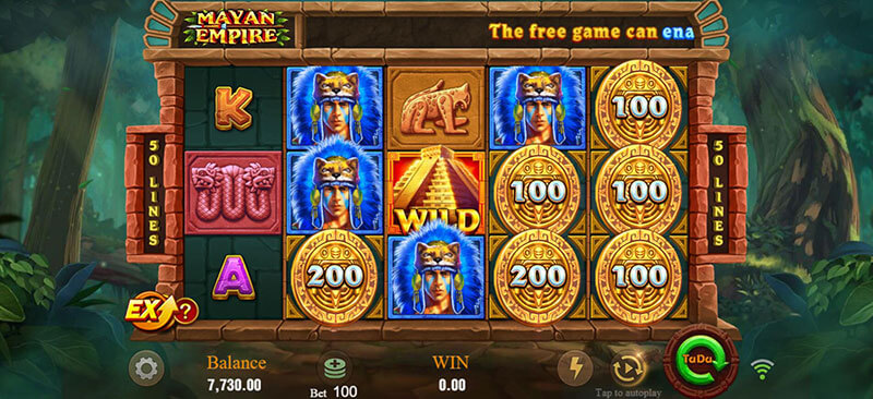 JILI Mayan Empire Slot - Appearing 6 Or More Mystery Symbols