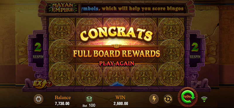 JILI Mayan Empire Slot - Mayan Gold Feature Retrigger