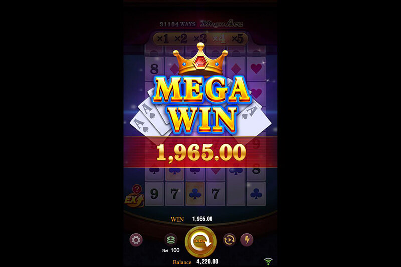 JILI Mega Ace Slot - Mega Win