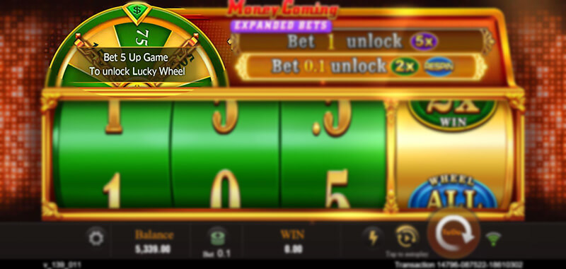 JILI Money Coming 2 Expand Bets - Lucky Spin Wheel