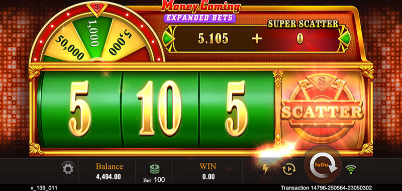 JILI Money Coming 2 Expand Bets - Lucky Spin Wheel Scatter