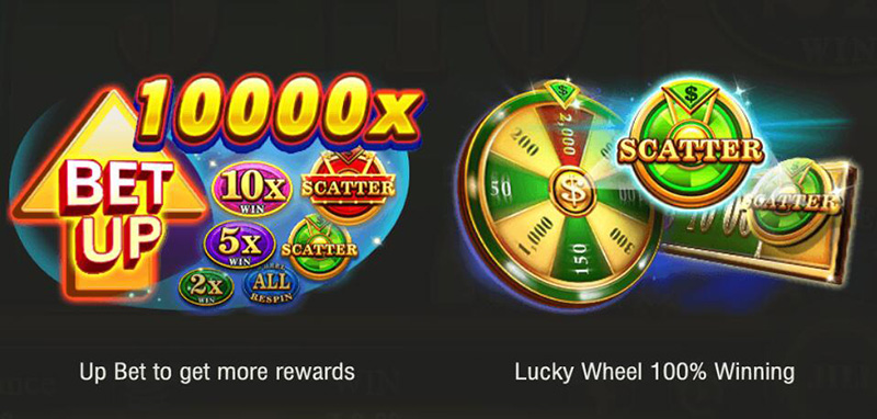 JILI Money Coming Lucky Wheel Spin