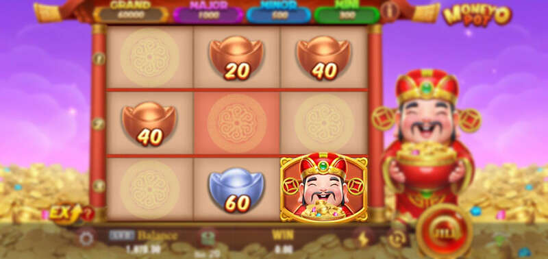 JILI Money Pot Slot - Caishen Symbol