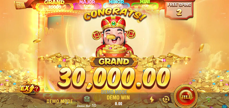 JILI Money Pot Slot - Golden Lock Respin Grand Jackpot 3000x