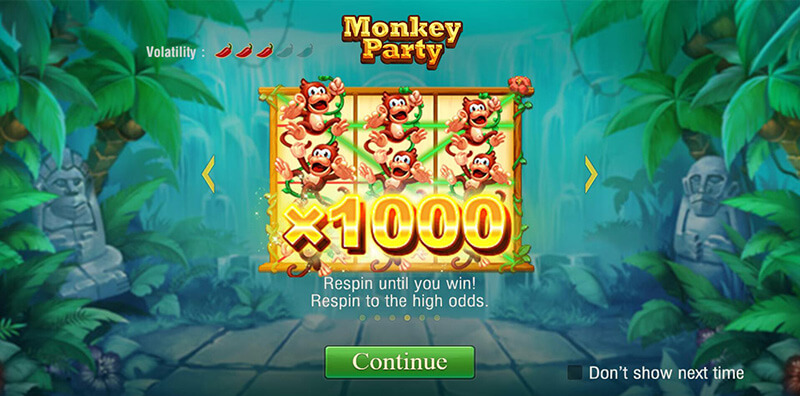 JILI Monkey Party Slot Game