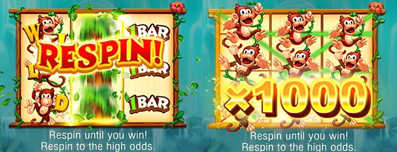 JILI Monkey Party Slot - Bonus Features