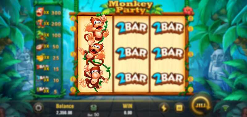 JILI Monkey Party Slot - Wild Symbol