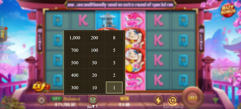 JILI Neko Fortune Slot - Betting Option, Auto Spin, Turbo Spin