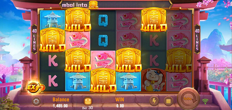 JILI Neko Fortune Slot - Wild Symbol