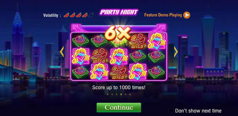 JILI Party Night Slot Game