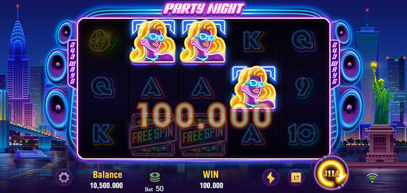 JILI Party Night Slot - Special Symbol