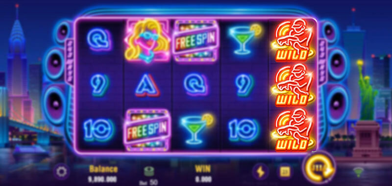 JILI Party Night Slot - Wild Symbol