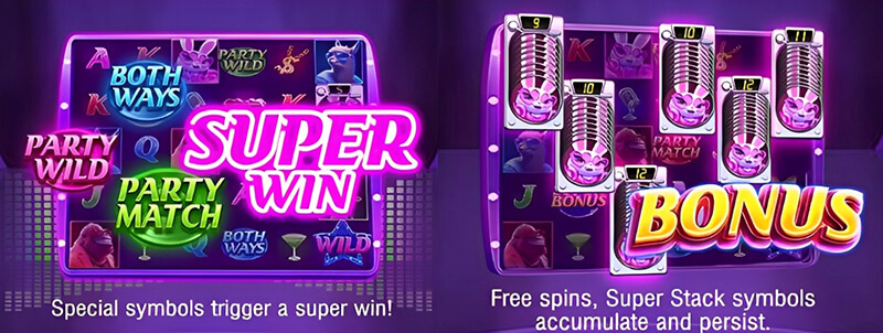 JILI Party Star Slot - Bonus Features