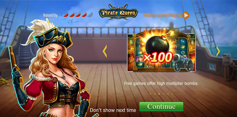 JILI Pirate Queen Slot Game