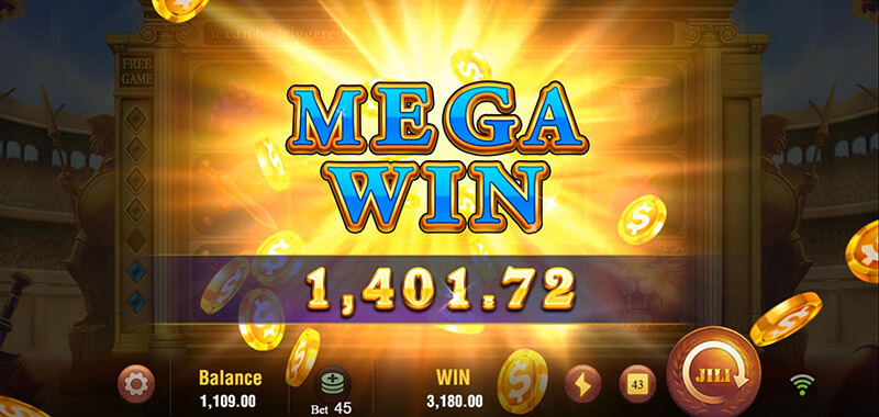 JILI Roma X Slot - Mega Win