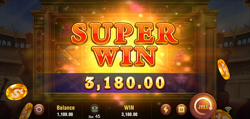 JILI Roma X Slot - Super Win